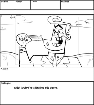 -- which is why I’m talking into this churro. -- 
 