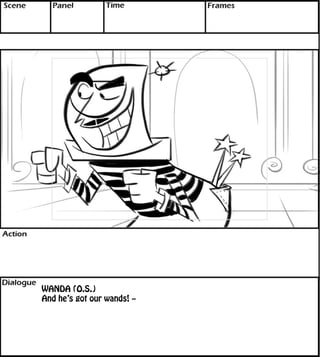 WANDA (O.S.) 
And he’s got our wands! -- 
 