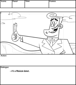 -- it’s a Mexican donut. 
 