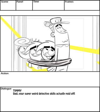 TIMMY 
Dad, your super weird detective skills actually paid off! 
 