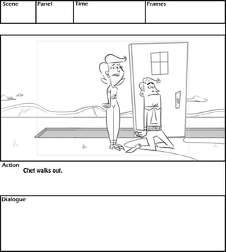 Chet walks out. 
text 
 