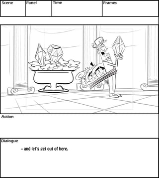 -- and let’s get out of here. 
 