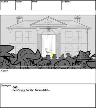 DAD 
Here’s your burglar, Dimmsdale! -- 
 