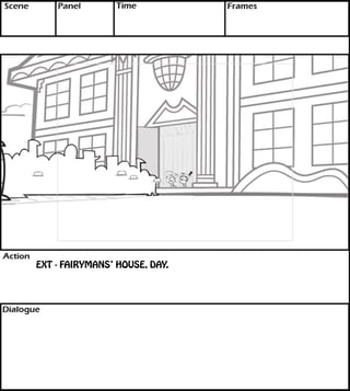 EXT - FAIRYMANS’ HOUSE, DAY. 
text 
 