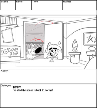 TIMMY 
I’m glad the house is back to normal. 
 