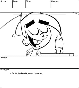 -- forget the burglary ever happened. 
 