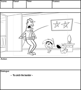 -- To catch the burglar -- 
 