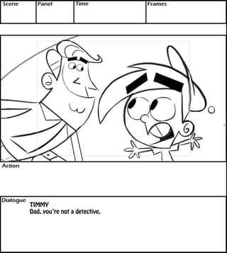 TIMMY 
Dad, you’re not a detective. 
 