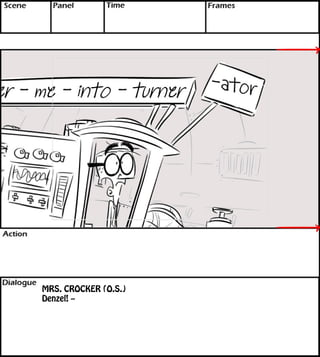MRS. CROCKER (O.S.) 
Denzel! -- 
 