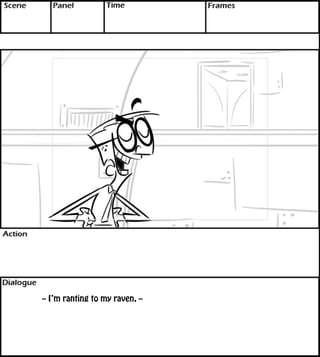 -- I’m ranting to my raven, -- 
 