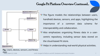 Comprehensive Guide to Google Fit Platform, API, and Android Databases ...