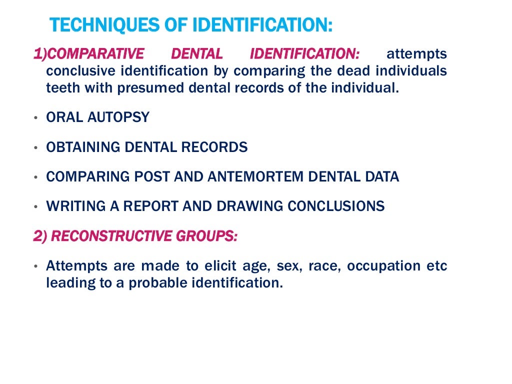 FORENSIC ODONTOLOGY ppt