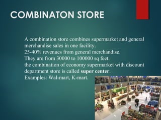 Retail formats and its evolution | PPT