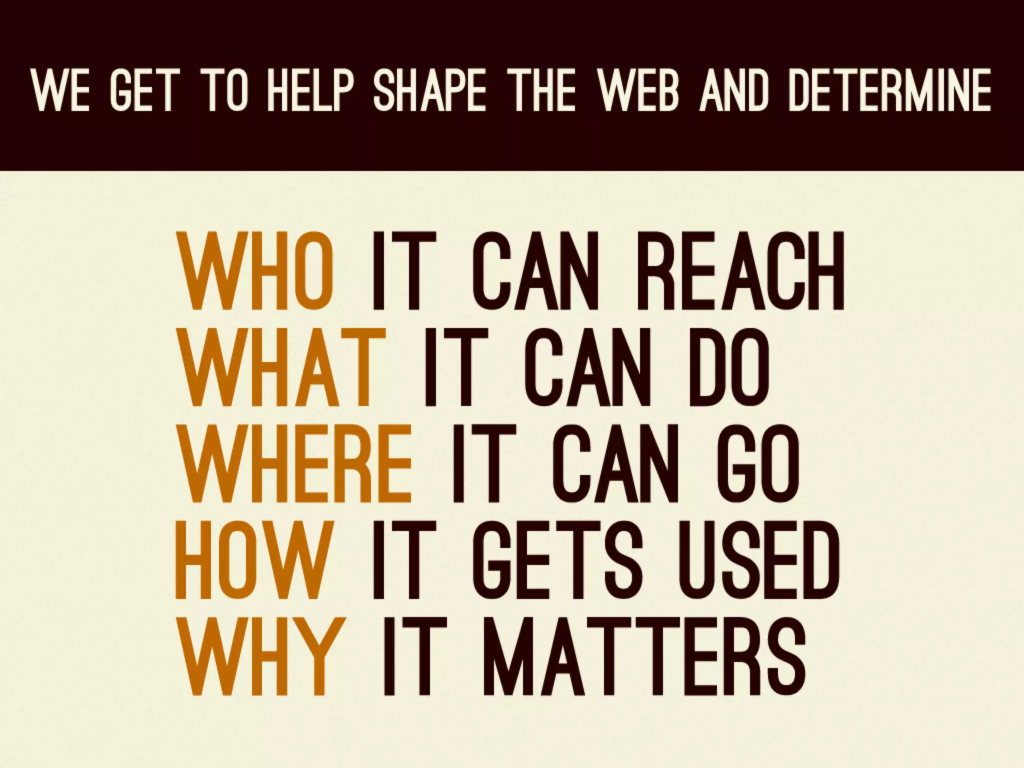 For a Future-Friendly Web (WebVisions Chicago 2012)