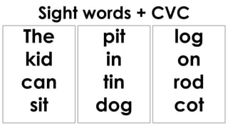 Rod Cvc For-ARAL-PROGRAM.HELEN2.pptx key stage and basic | PPTX