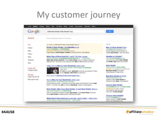 My customer journey




#A4US8
 