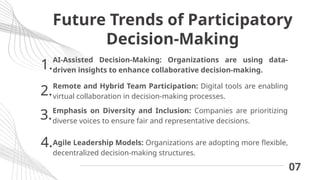participatory and collaborative making decision | PPTX