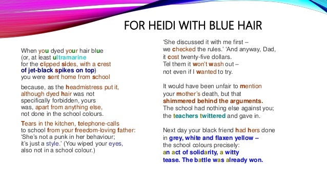 For Heidi with Blue Hair Quiz - By: Aidan - wide 5