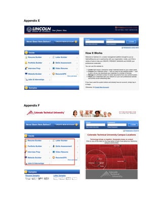 Appendix E




Appendix F
 