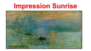 Impression Sunrise
 