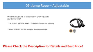 best jump ropes | PDF