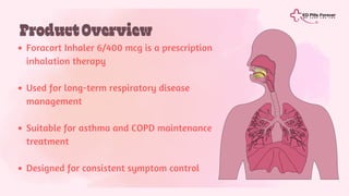 Foracort Inhaler 6/400 mcg: Maintenance Therapy Guide for Asthma and ...