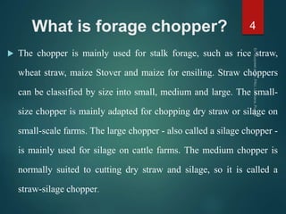 forage chopper and forage handling.pptx