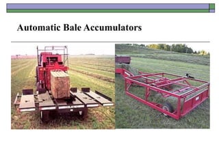 Automatic Bale Accumulators
 
