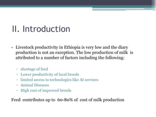 Practices of feeding dairy animals by SNV Client farmers and some recommendations for promising technologies