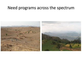 Forages and the gradual shift towards more intensive management