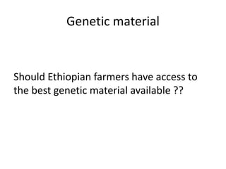 Forages and the gradual shift towards more intensive management