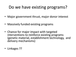 Natural resource management and forages