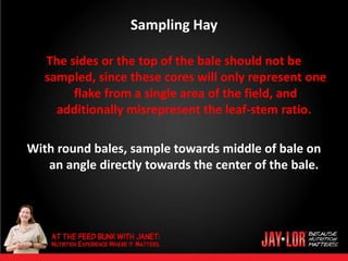 Jaylor: Forage Testing for Producers When, Where and How | PPT
