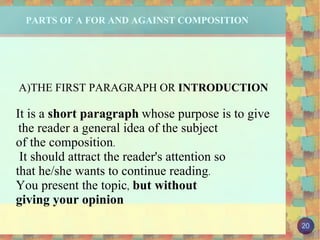 A further advantage/disadvantage of 