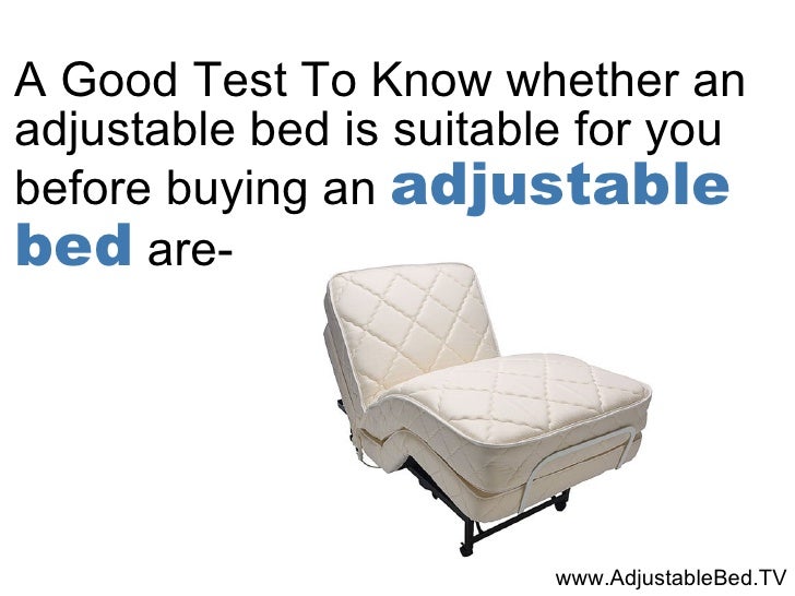 Adjustable Bed Best Solution For Back Problems