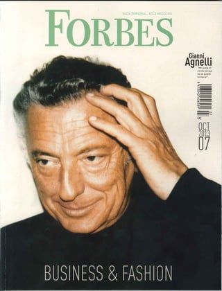 Pedro García-Noblejas, en Forbes (octubre 2013)