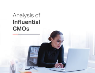 Analysis of
Influential
CMOs
 
