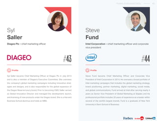 The World’s 50 Most Influential CMOs Study 2015