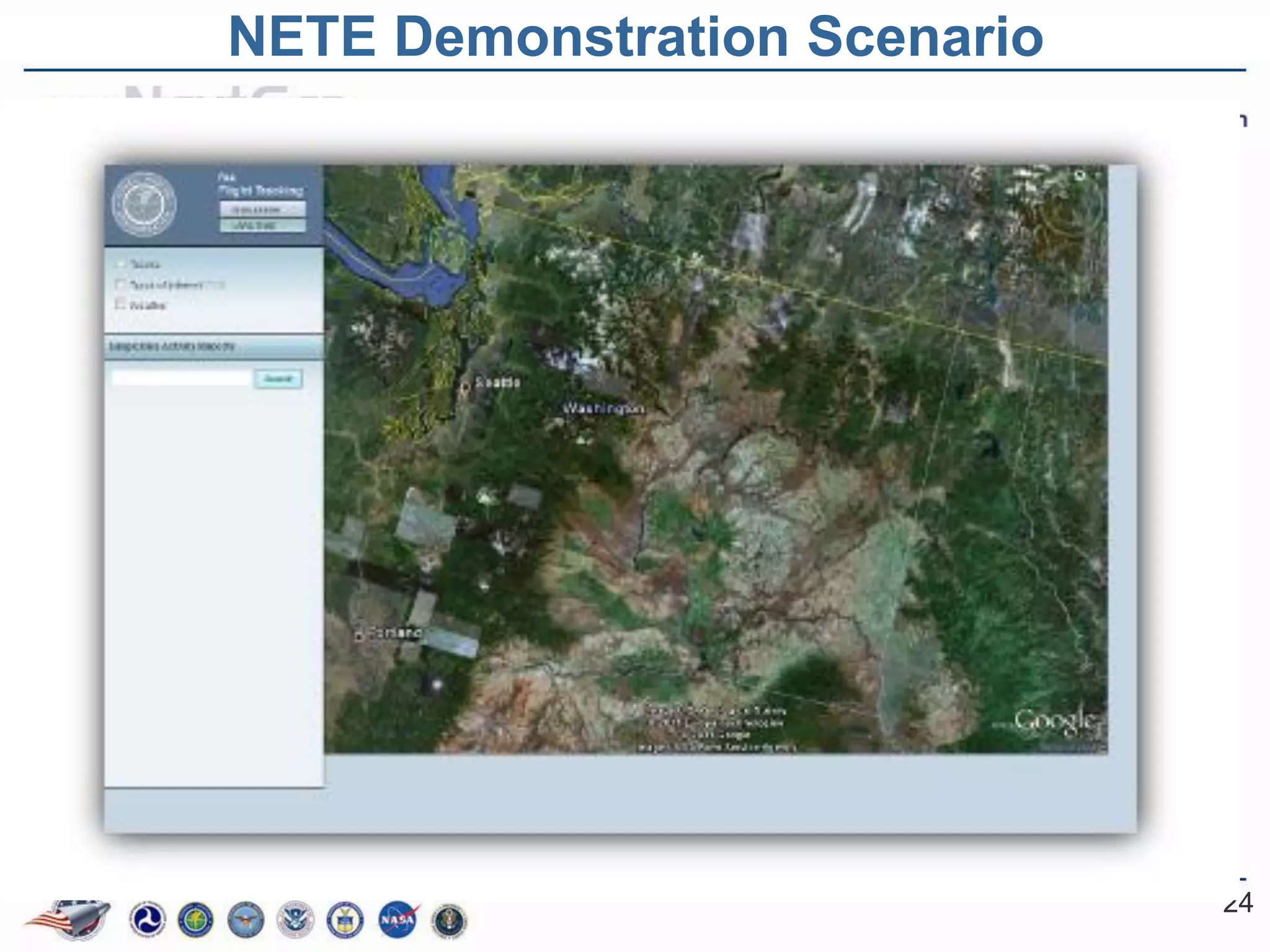 NETE Demonstration Scenario




                              24
 