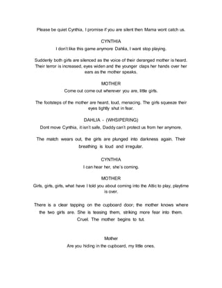 Forbidden script | DOCX