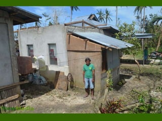Houses blown by Yolanda Typhoon and their respective owners