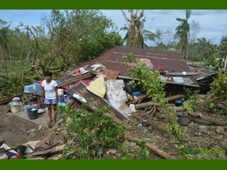 Houses owners make a stand to ask for shelter support.