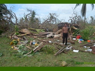 Houses owners make a stand to ask for shelter support.