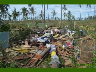 Houses owners make a stand to ask for shelter support.