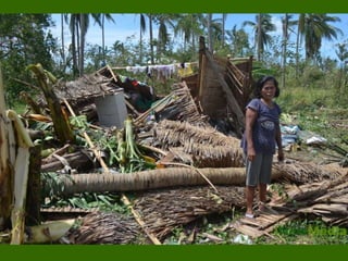 Houses owners make a stand to ask for shelter support.