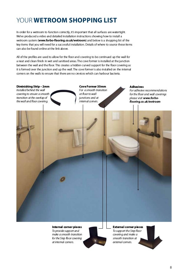 Forbo Wetroom Brochure And Installation Guide