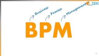 42
Business
Process
Management
BPM
 