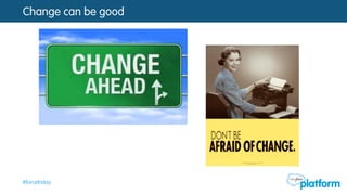 #forcefriday
Change can be good
 