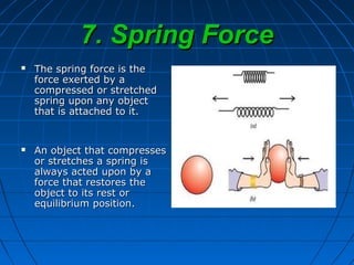 Force | PPT | Physics | Science
