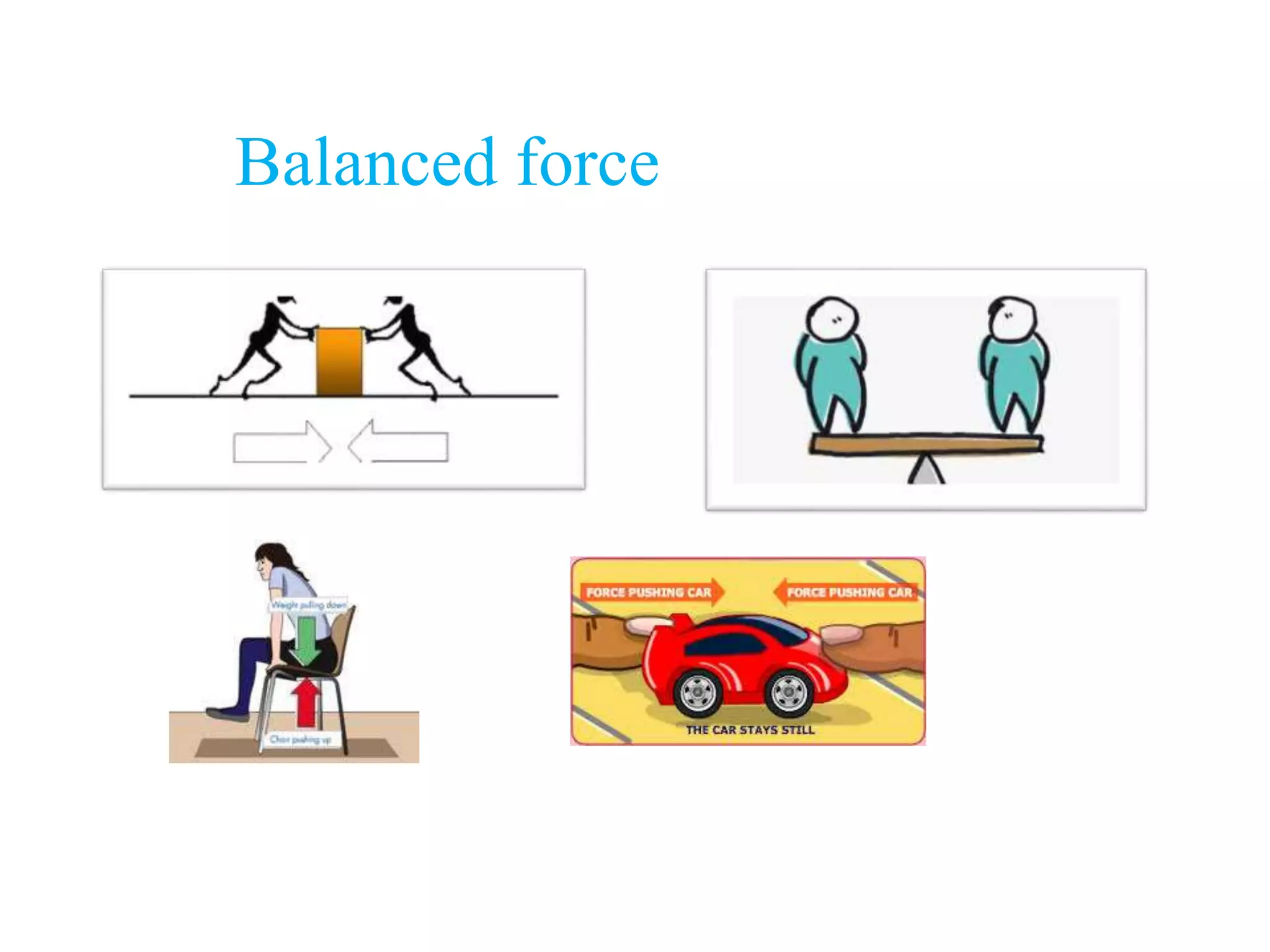 Balanced force 
 